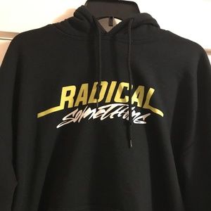 RADICAL SOMETHING black mens sweatshirt
